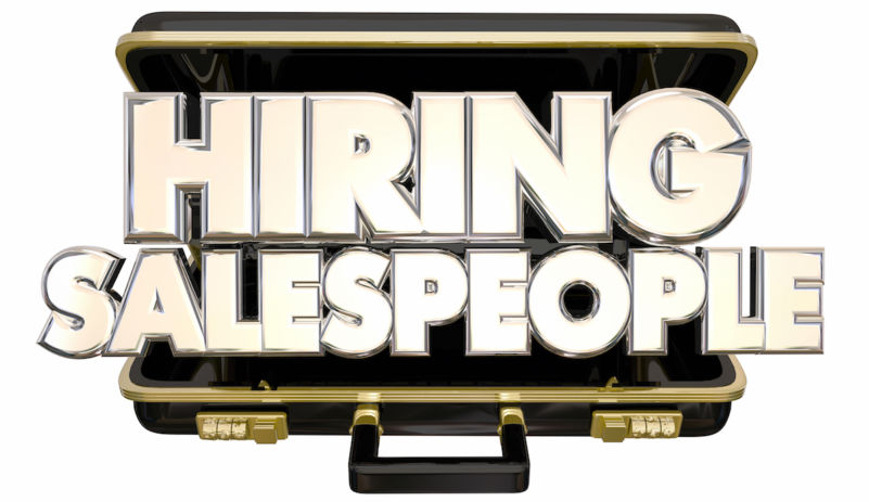 hire salespeople