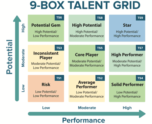 9-Box Talent grid